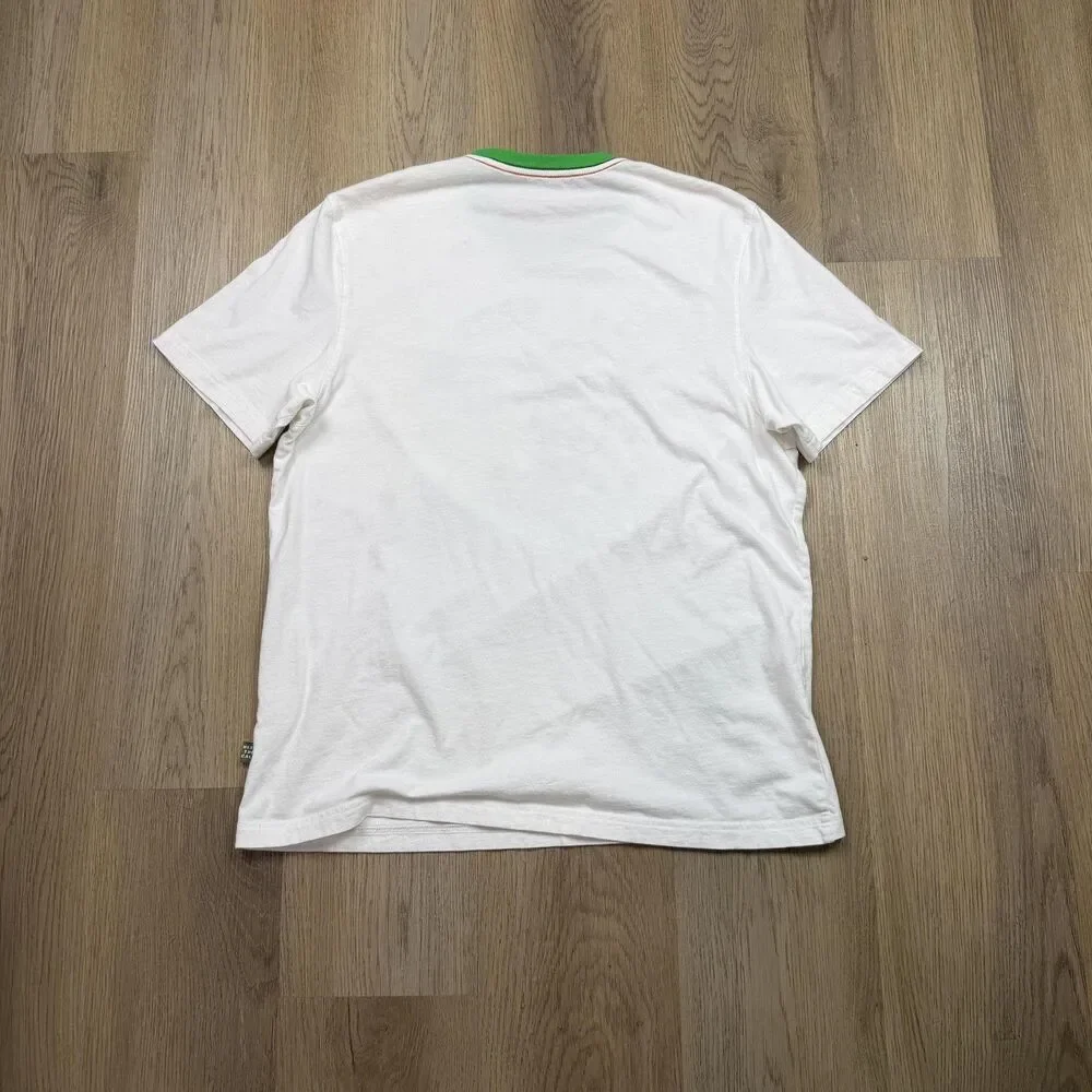 Howler Bros Shirt Mens Large White Somos Verdes Soccer Graphic Tee Austin Texas